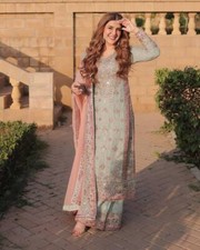 Summer Green Gharara Palazzo