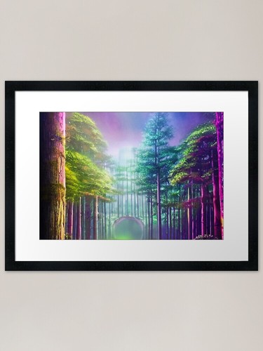 Magical forest home - forest,