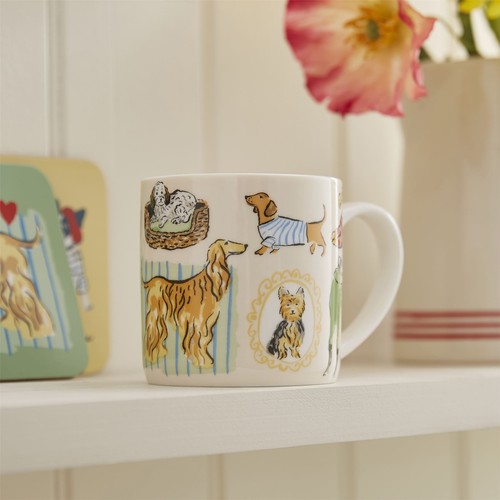 Bone china mug ulster - china, weavers