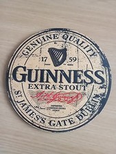Guinness Extra Stout Wooden Bar Man Cave Sign Home Bar Pub