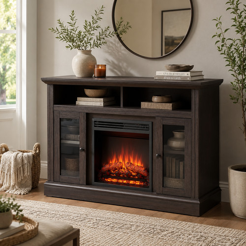 Stand fireplace cabinet - cabinet, 47