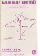 CROSVILLE BUS TIMETABLE BOOK