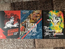 2000ad/treasury of British comics Trigan empire 6/ running man/jilly johnson