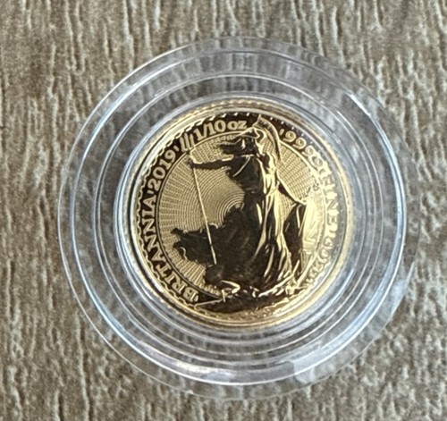 2019 10oz gold - 1/10oz, britannia