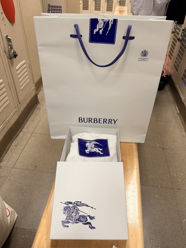 Burberry paper shopping - burberry, bag
