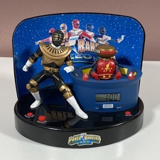 Power Rangers Zeo Power Ranger Alarm Clock - Rare - 1987