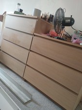 Ikea Malm Chest Of 3 Drawers