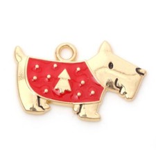 5 Cute Fun Christmas Westie /