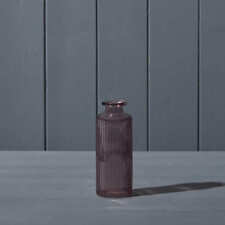 Amethyst Purple Glass Stem Bottle Vase - Wedding Home Table Decor - Style Choice