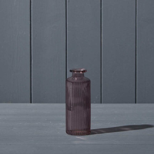Amethyst purple glass - glass, stem