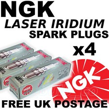 4x NGK Laser Iridium UPGRADE