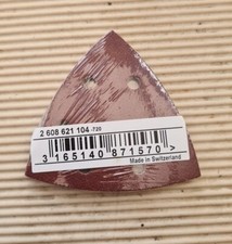 Bosch Multi-Cutter - 5 x Sanding Sheets, K 2x80, 2x120, 1x240 2 608 621 104