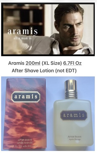 Aramis after shave - shave, size
