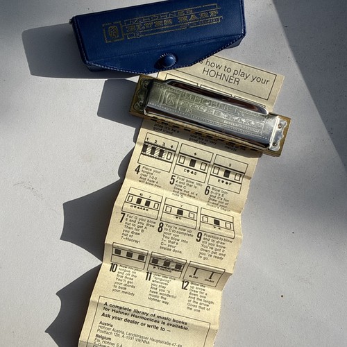 Vintage hohner harmonica - ,