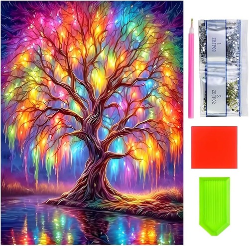 Diamond painting kit 5d - diamond, kit,