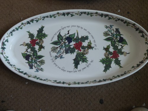 Portmeirion holly and ivy huge - holly,