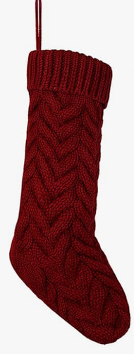 Red woollen knitted - , christmas