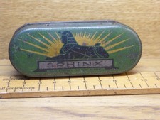 Vintage SPHINX Spark Plug tin