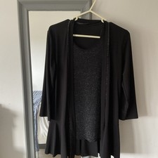 WOMENS BON MARCHE BLACK WITH