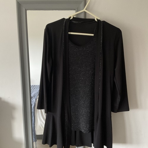 Womens bon marche - black, with