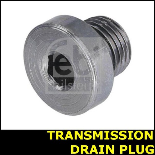 Transmission sump drain plug - transmission,