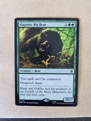 Gigantic big bear - bear, hobbit