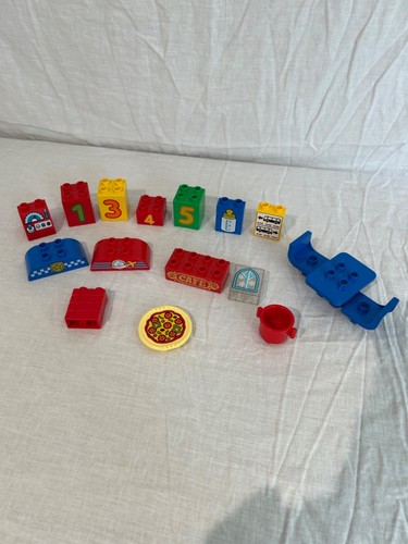 Lego duplo printed blocks - printed, and