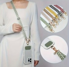 Cross body mobile phone lanyard smartphone lanyard adjustable strap anti-theft