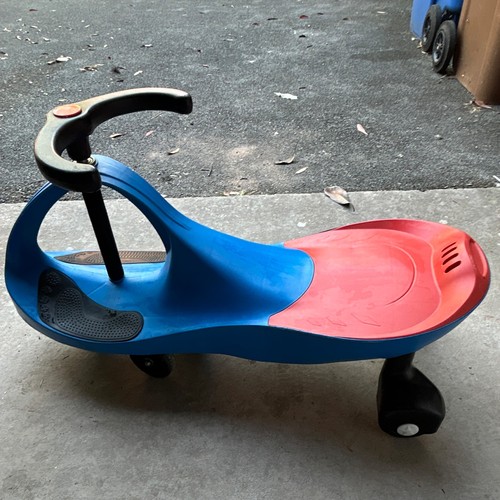 Cool blue ride wiggle car - ride,