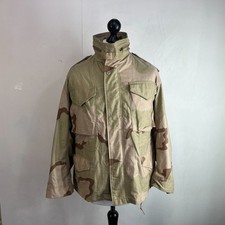 Genuine US Army M65 Field Desert Combat Jacket Cold Weather Camo Small-X Short