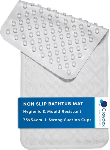 Croydex rubagrip bath mat - mat, non