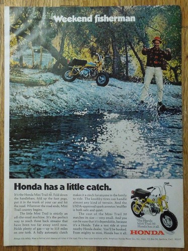 1970 honda mini trail - trail, 50