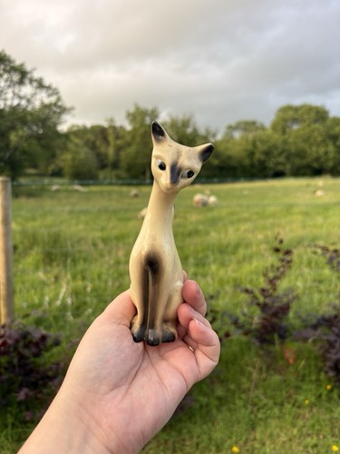 Vintage siamese cat ornament - siamese,