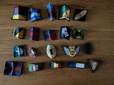 Various Military Cloth Badges