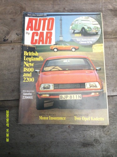 Vintage autocar magazine - vintage,