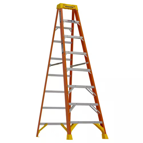 Fiberglass step ladder - 8,