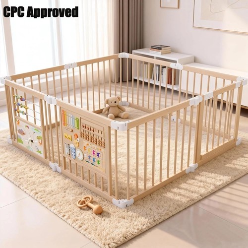 Foldable wooden baby - wooden,