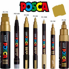 Uni Posca Paint Marker Art Pens - All Sizes and Colours - Buy 4, Pay For 3