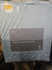 M&S Home Velvet Pencil Pleat