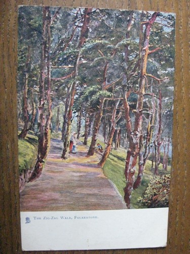 Zig zag walk folkeston kent - zig-zag,