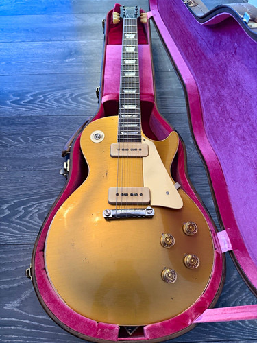 Gibson les paul 1954 - les, goldtop