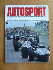 Autosport Magazine 23 Feb 1968