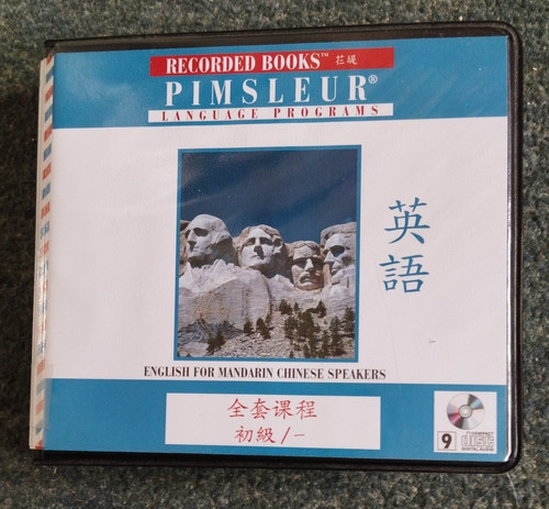 Pimsleur english for mandarin - pimsleur,