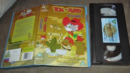 Tom and jerry volume vhs - tom,