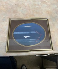 QE2 Concorde Red Arrows Photo