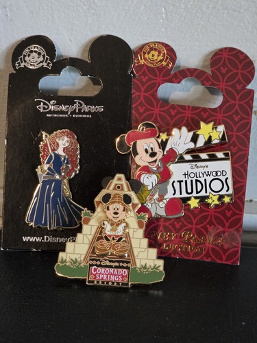 Set three disney - three, pins