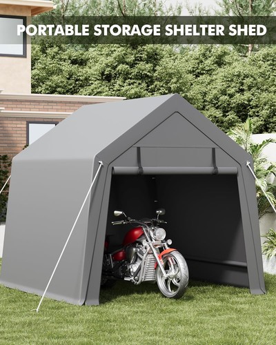 6x6ft garden storage shelter - garden,