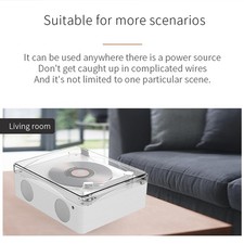 White Retro CD Player Multi