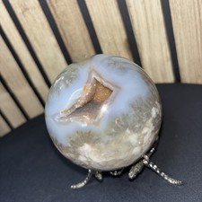 Druzy Blue Flower Agate