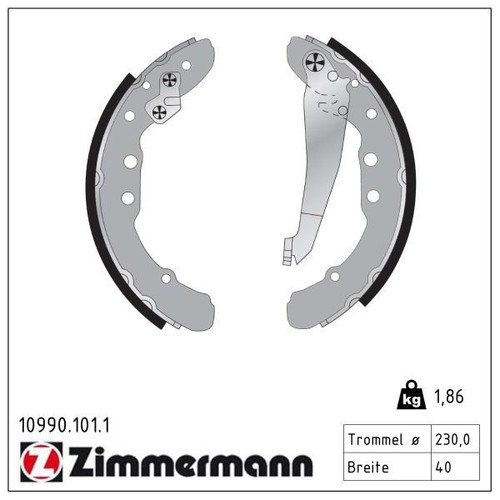 Rear axle brake - rear,